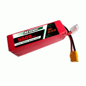 HD POWER 5500mAh 45C 6S 22.2V bateria liposukcji